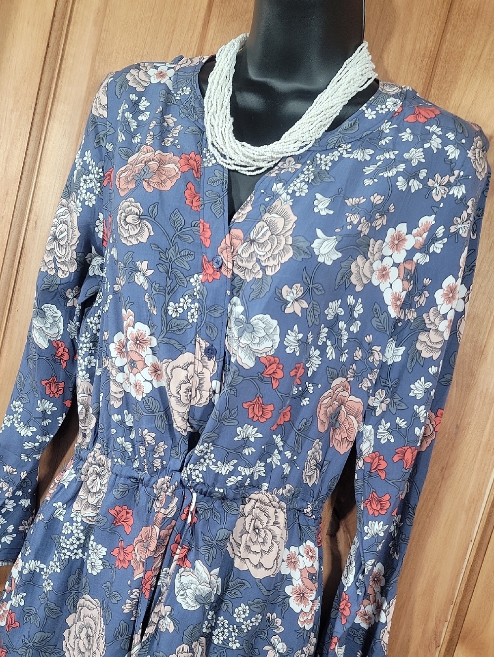 NWT Loft Floral Print Dress with Pockets
